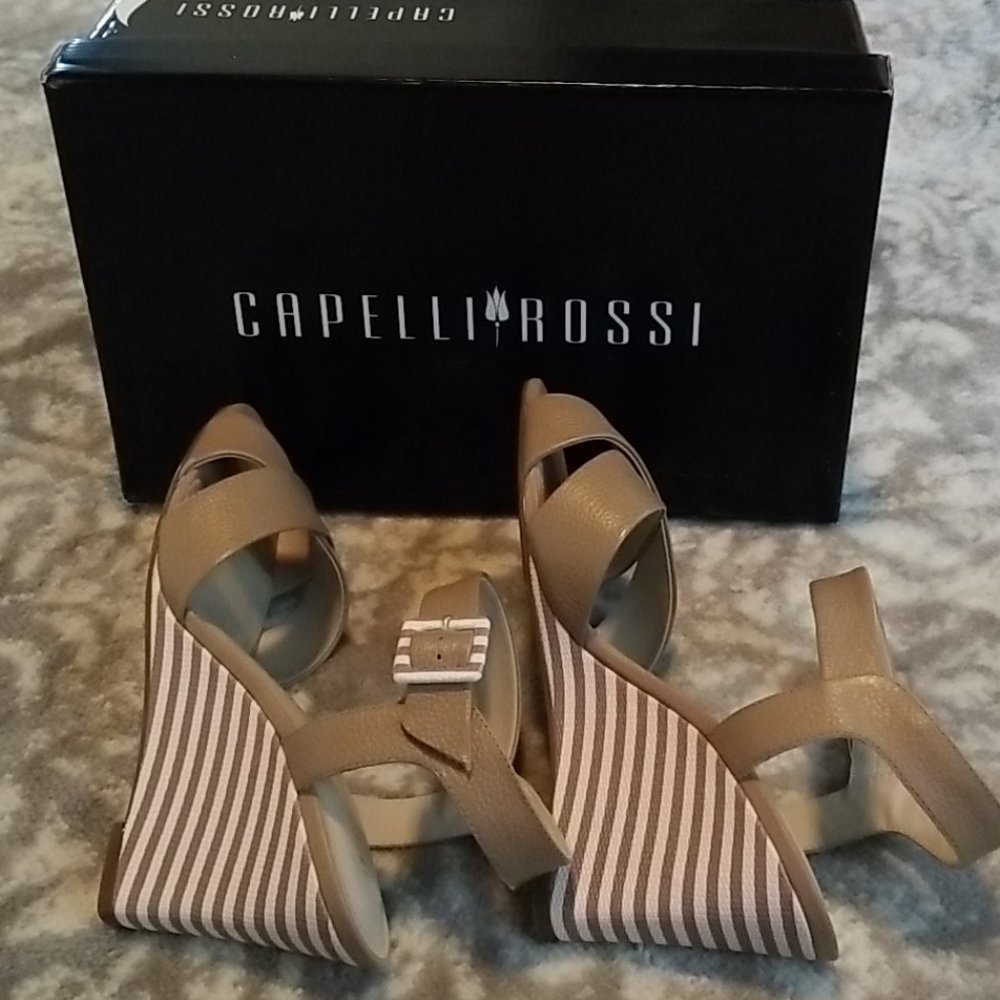 Cappelli Rossi Womens Wedge Sandal - Picture 2 of 8